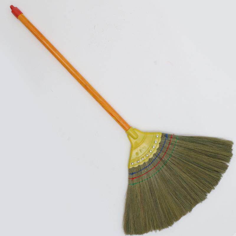 芒草扫把 凤尾扫把 草编笤帚 软毛扫把 结实耐用 加厚款