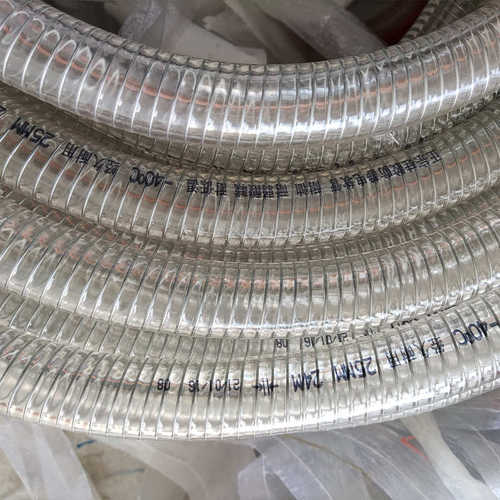 水泵抽水管 低温钢丝软管硅胶钢丝增强管硅胶透明钢丝增压管