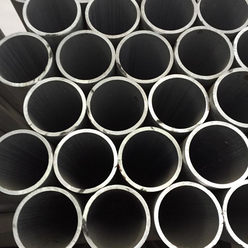 厂家直销6063大口径铝管精抽合金材质厚壁薄壁空心圆铝条加工切割