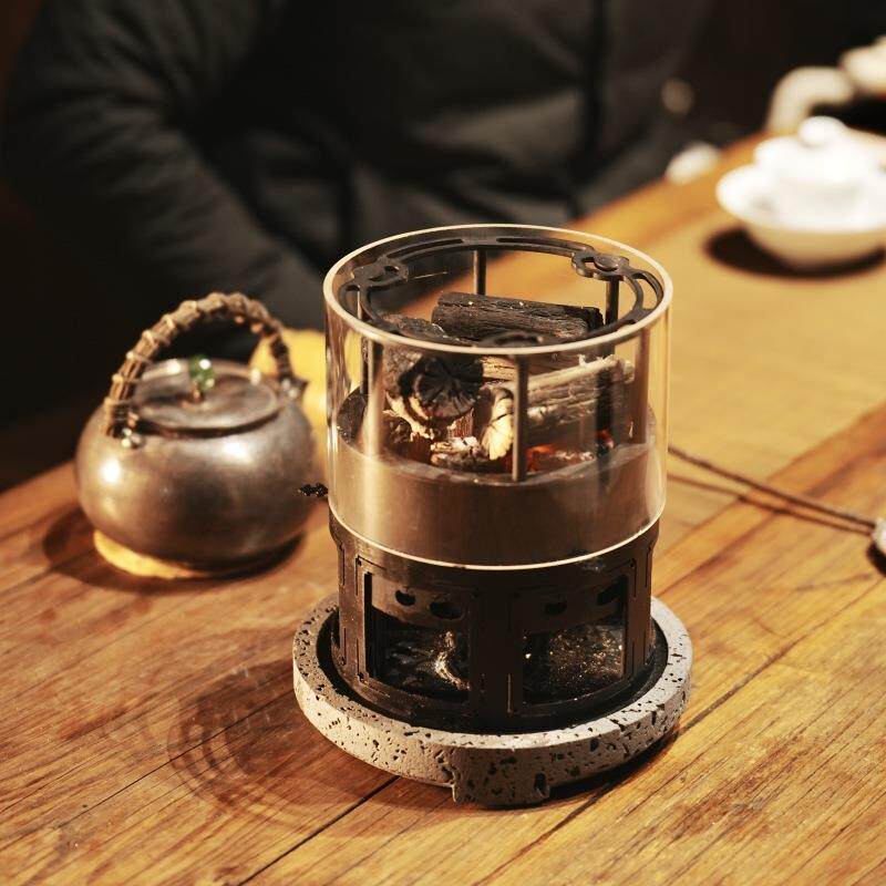 炉事可观 炭火围炉煮茶家用室内烤茶煮茶器碳炉煮茶壶烧烤炭炉