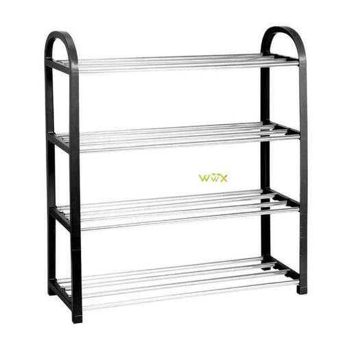 Shoe Rack Aluminum Metal Standing Shoe Rack DIY Shoes Shelf
