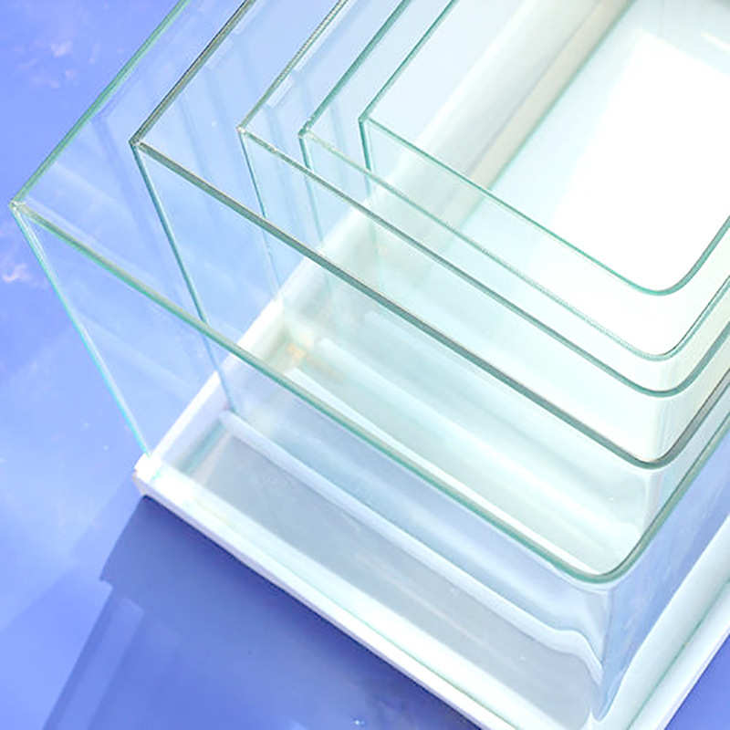 鱼缸套缸迷你小型玻璃水族箱客厅桌面观赏造景创意生态金鱼缸