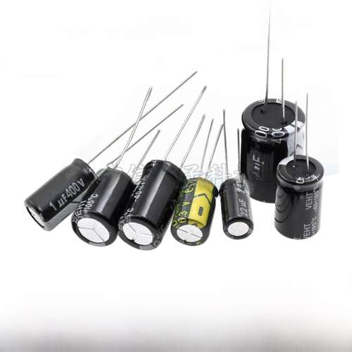 450V铝电解电容400V1/2.2/3.3/4.7/6.8/10/22/33/47/68/100/220UF