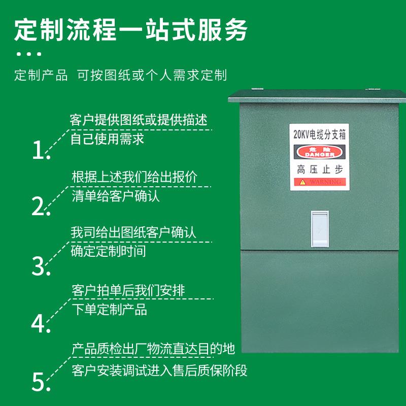高压分支箱10KV欧式电缆分支箱dfw-12630a户外防雨一进二三四五出