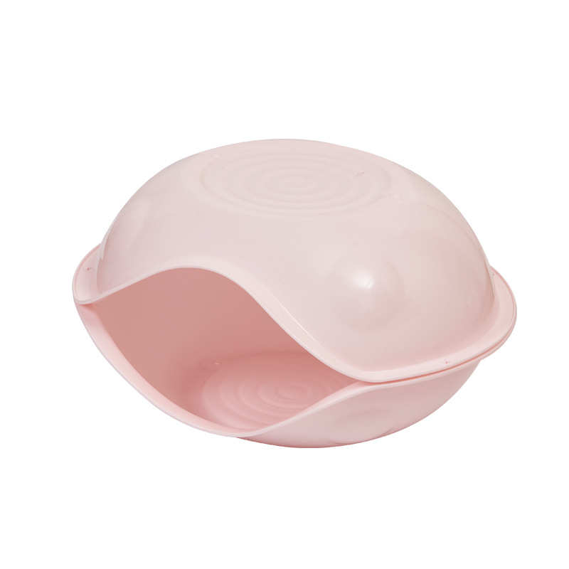 宠物窝半封闭式四季通用猫屋塑料蛋壳式猫咪窝两用猫舍夏季猫窝