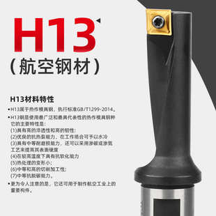 TCAP单刃u钻多功能钻镗一体快速钻外圆扩孔钻头刀杆暴力钻2.25倍