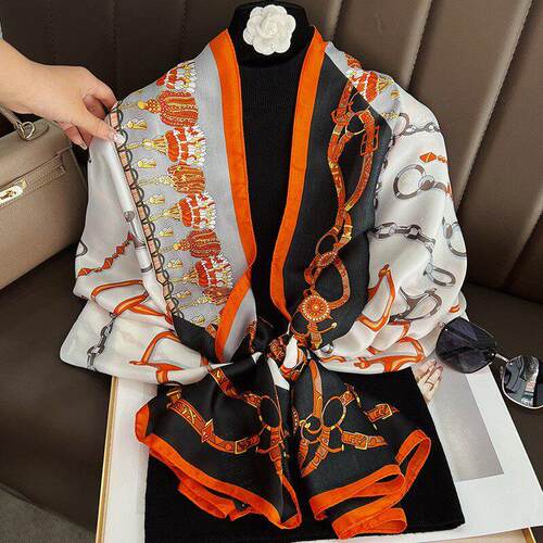 fashionable printed scarf air-conditioned shawl 围巾空调披肩