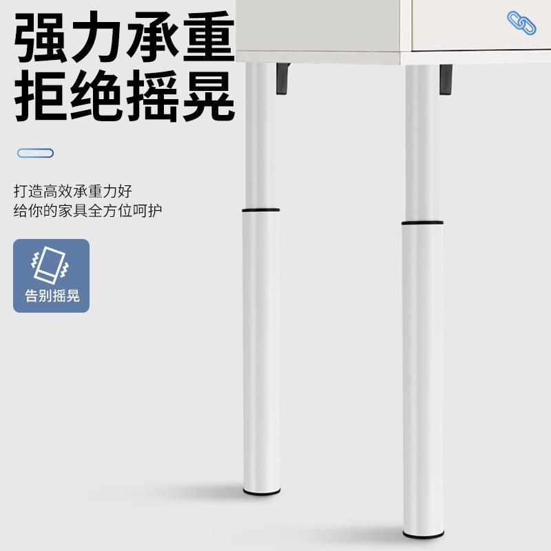 可折叠可伸缩调节桌腿桌脚支架桌子腿吧台餐桌腿升降铁艺支撑柱
