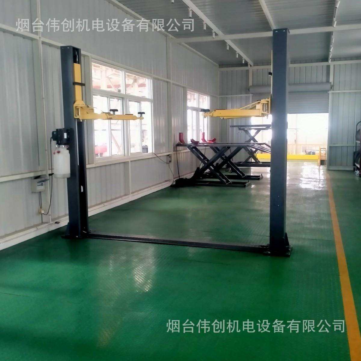 铭恩含税出口双柱举升机两柱升降机4吨汽车电动液压举升机4S店用