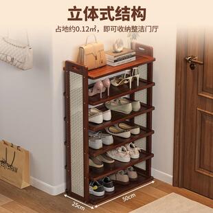 简易收鞋子轻奢多层家用门口出租房宿舍占地小架鞋柜家纳具好HC71