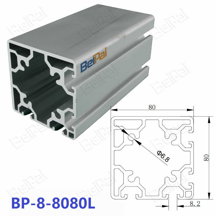 工业铝型材8080 8080W 80120 80160自动化机械框架材料加工批发