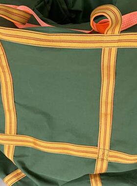 吨袋高空吊吨物袋装集吨袋方形梁预压RYL集大容量袋帆布包吨袋