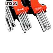 易尔拓内六角扳手套装 加长六棱板手梅花星型球头平头内六角螺丝刀