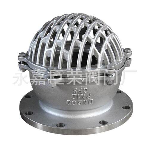南供应 法兰水泵底阀 H42X-25P 抽水泵吸水阀 防止水倒流