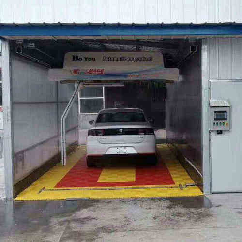 全自动电脑无接触洗车机24小时无人汽车隧道清洗洗车养护设备厂家