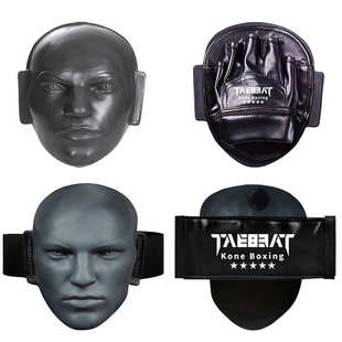 拳击面具手靶人头人脸靶散打绑树沙袋靶拳击靶重拳靶拳击训练器材