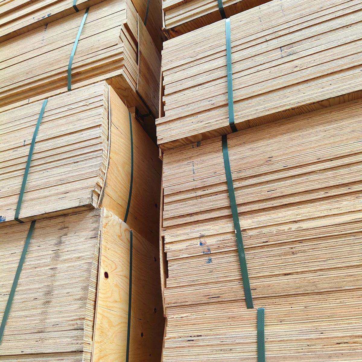 厂家直销3~30mm一类胶合板针叶类胶合板WPB防水胶合板松木家装