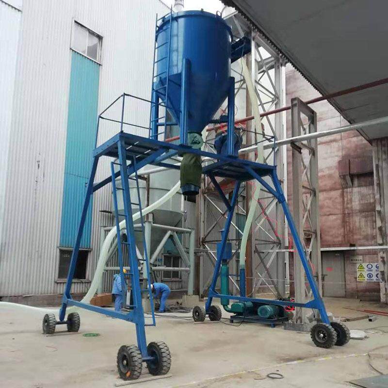 移动的气力吸灰机江苏粉煤灰库房出灰环保设备气力输送机