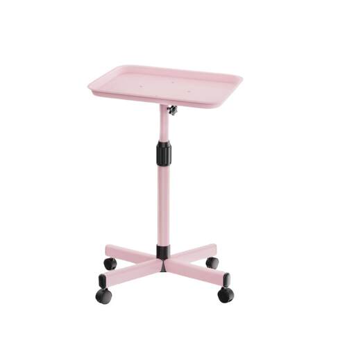 新款粉色沙龙托盘推车美容美发推车纹绣刺青工具架新品