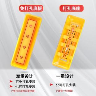 地锁车位锁免打孔停车位地桩防占用加厚防撞三角汽车挡阻茂仁