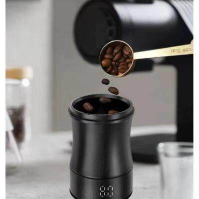 高精度咖啡带称接粉杯器手冲意式接落粉器便携高档简约小型电子秤