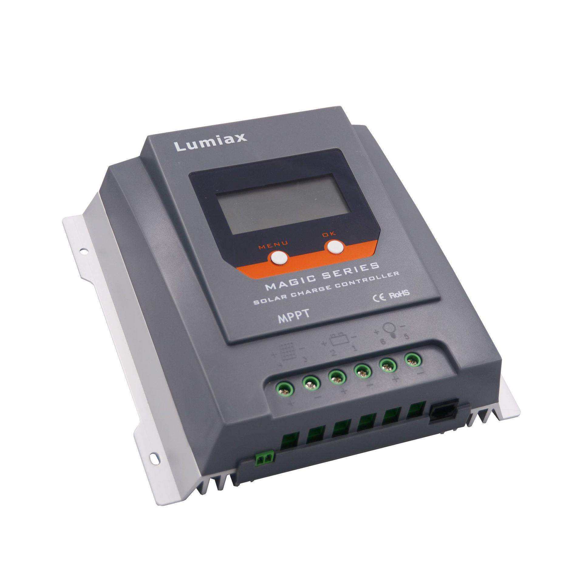 严选mppt太阳能控制器MT2010光伏控制器路灯监控房车太阳能控制器