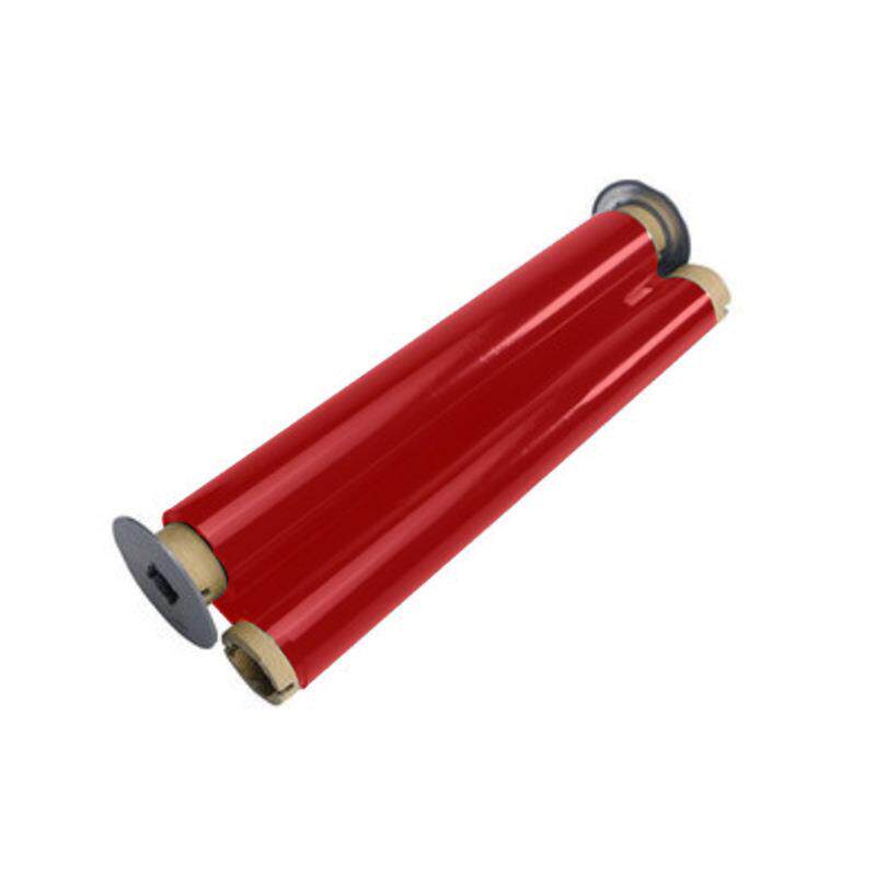 带苏识295mm*.10m-红色标牌打297印机色带宽幅碳100盒/卷(计0价