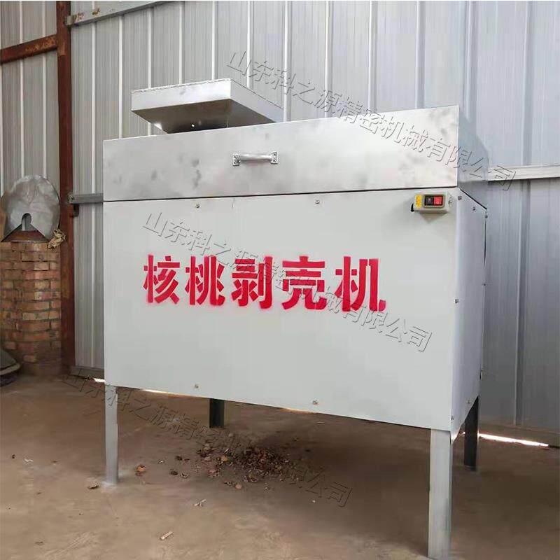 核桃剥壳机器 干核桃剥壳取仁器械 可调节大小型核桃剥壳设备