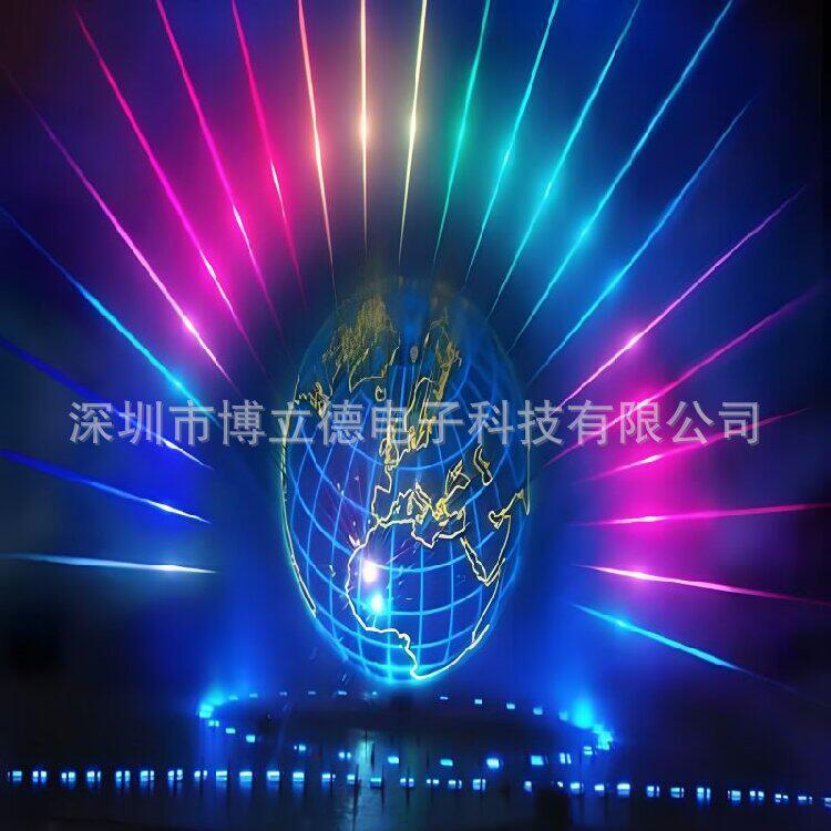 湖面水幕电影音乐喷泉设备厂家大型户外河道水池人工湖激光投影