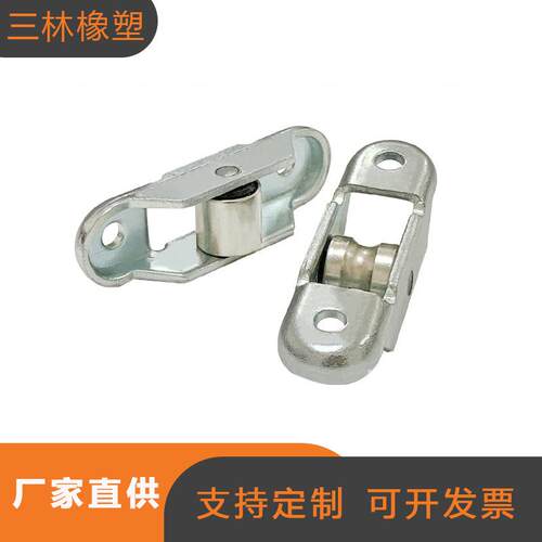 新款直销塑钢窗轨道配件滚轮平移推拉门老式滑轮金属门窗轴承滑轮