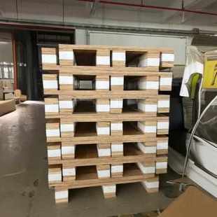四面進叉倉庫物流周轉用叉車膠合板卡板 中山直供免熏蒸托盤