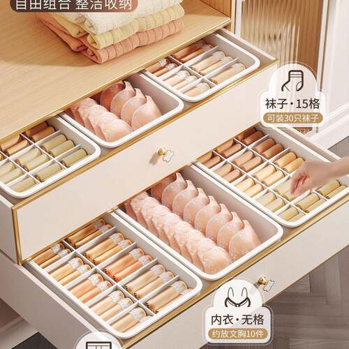 Enhanced and Thickened Underwear Storage Box: A 3-in-1 Wonde