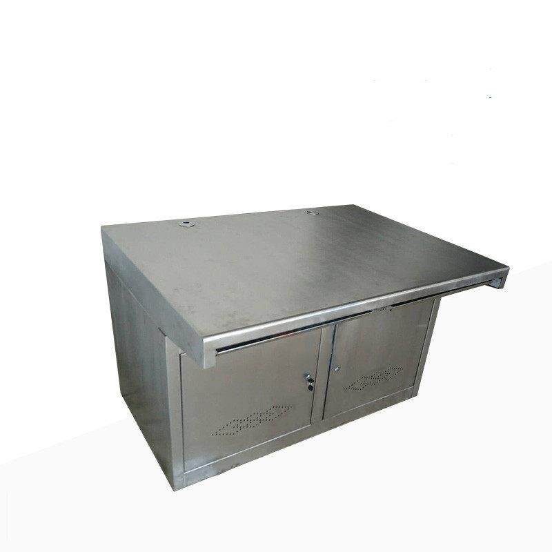 不锈钢监控操作台机房操控台301四联桌测试台机柜平台工作台