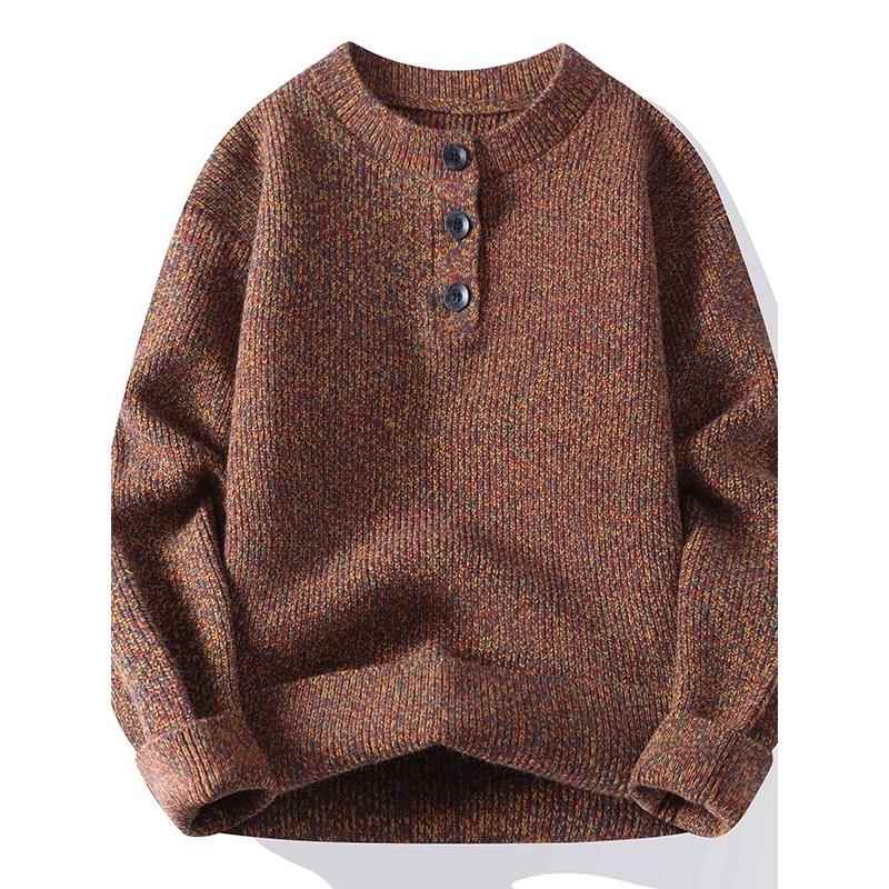 秋冬毛衣男士新款上衣v领男季覆古针织衫师款加厚保暖秋装毛0926c