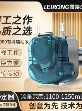 BP1000有刷电机蠕动泵大流量实验室小型灌装机循环抽水泵24V