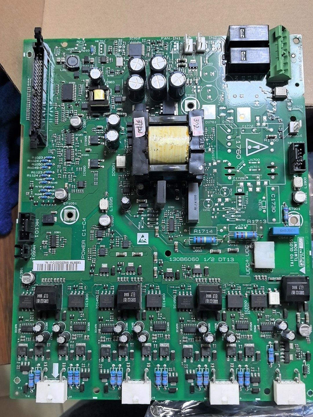 丹佛斯FC302驱动板，130B6060，37KW驱动功能完