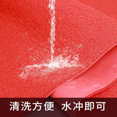 地垫大面积室外红地毯塑料丝圈垫子防水门口垫进门迎宾脚垫防滑垫