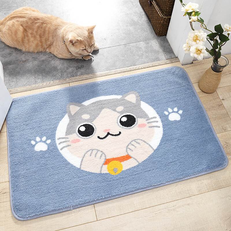 Oe water uptake non-slip household door mat Doormat Mat carpet TOILET Door mat Meng sell kittens 45*65cin the Home Fabric , Mat  category - from Buy2taobao.com to provide professional Taobao agent buy service