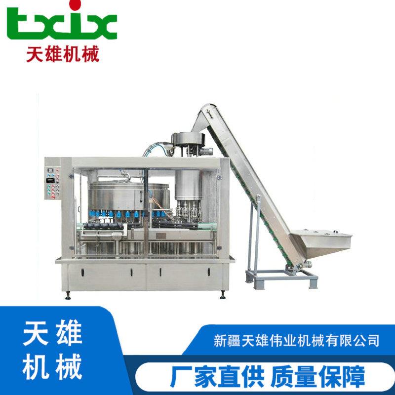 白酒灌装锁盖二联机组啤酒加工设备果酒加工设备