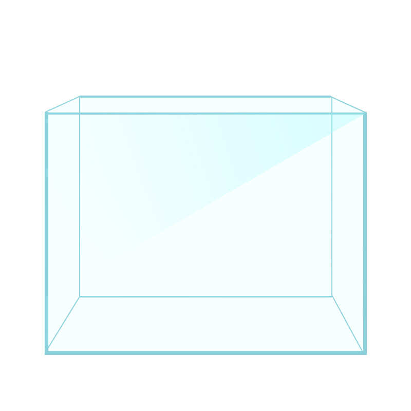 小鱼缸超yee】玻璃缸乌龟白观赏鱼桌面生态水草【鱼缸缸