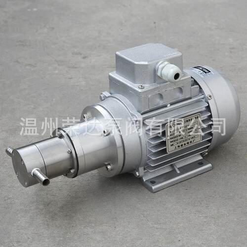CQCB磁力齿轮泵不锈钢耐腐蚀磁力驱动防泄漏输送化工液体