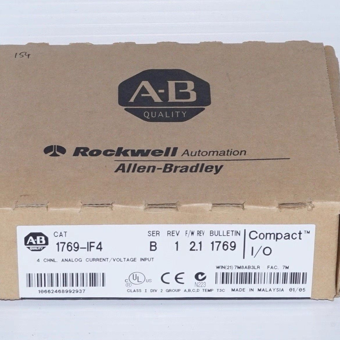 全新原装 AB PLC 控制器 1769-IF4  1769