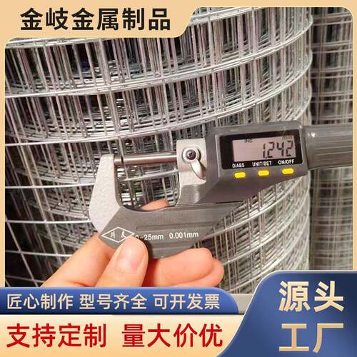 小丝抹墙网冷热镀锌电焊网工地抹墙防裂内墙保温材料抹墙网铁丝网