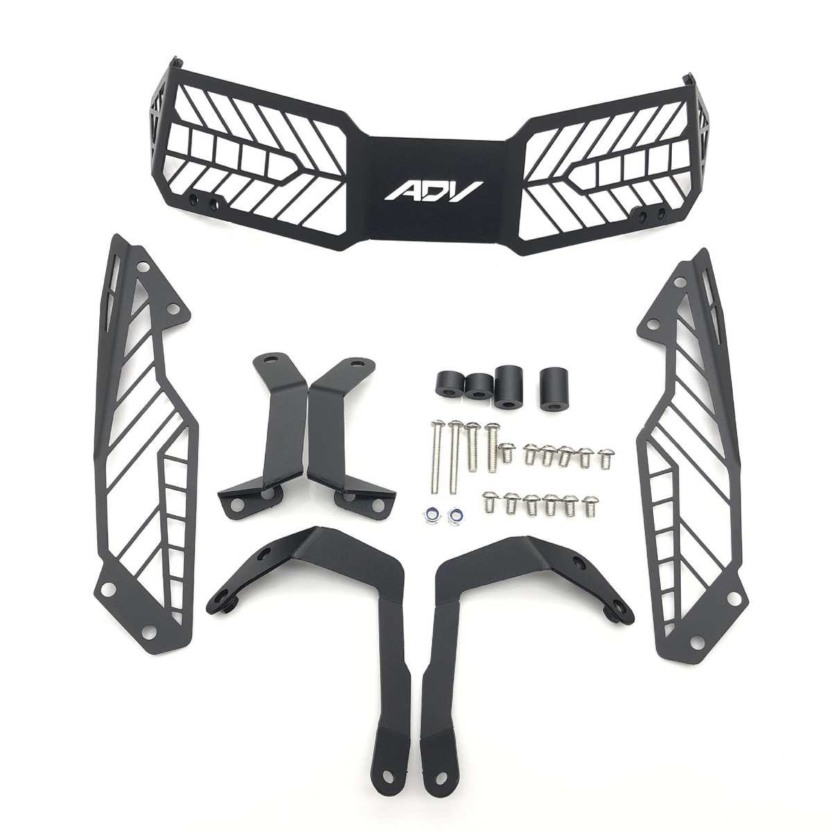 适用于HONDA ADV150 摩托车改装件 前大灯保护罩大灯罩保护装饰网