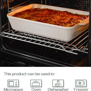 Baking Ceramic Dish Oven Lasagna Pan Large Casserole
