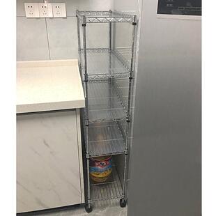 厨房置物架夹缝收纳层架20 小窄架缝隙果蔬菜架子窄边 25cm分层式
