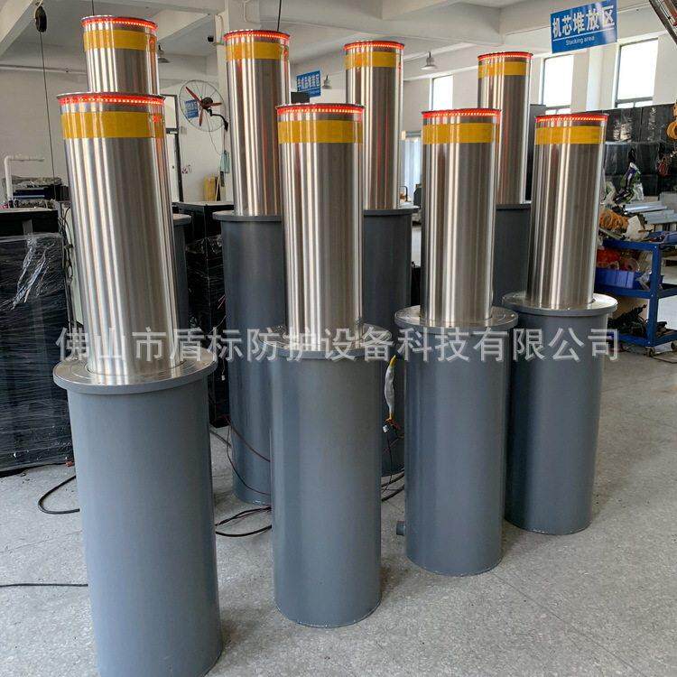 甘肃陇南学校全自动升降电动路桩湖南武汉广州车站景区液压升降柱