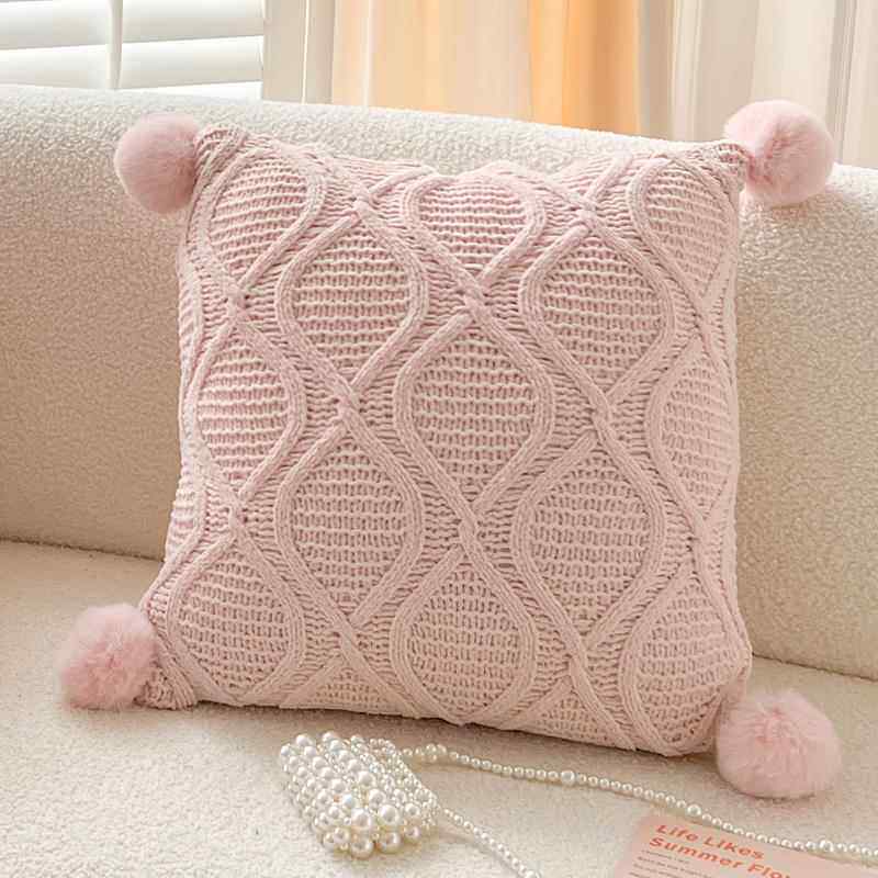 高档团M.life Pink ros 卧室床头抱枕靠垫发靠e枕抱枕套圆形蒲沙