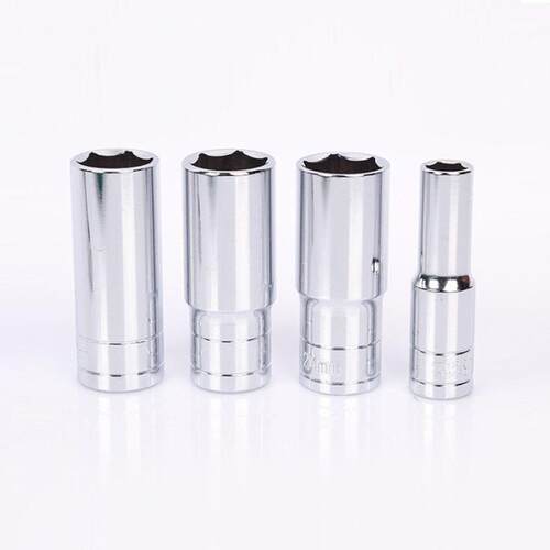 12.5方口加长电动扳手套筒套装 电泳款内六角风炮套筒头8-32mm