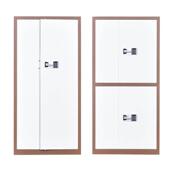 指纹密码 锁文件柜办公资料档案柜储物矮柜财务柜电子保密柜国保锁